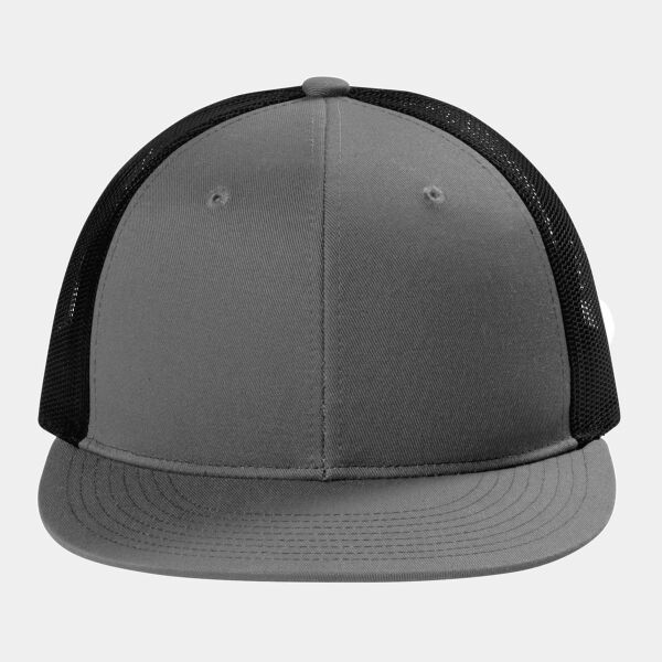 Snapback Flat Bill Trucker Cap Thumbnail
