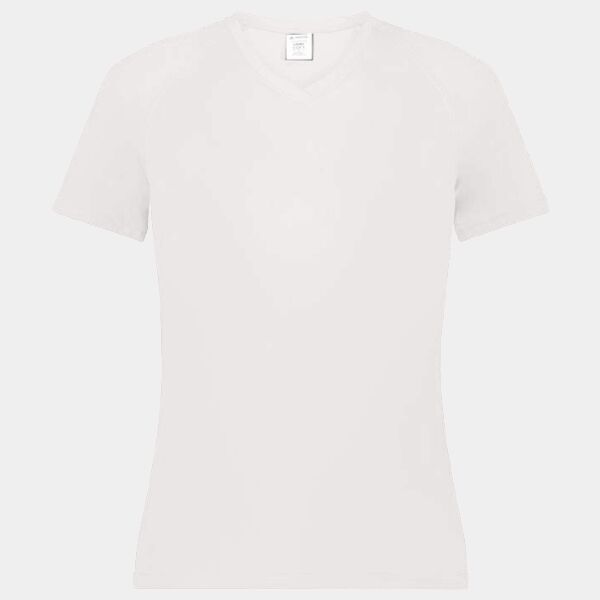 Girls Attain Wicking Raglan Sleeve Tee Thumbnail