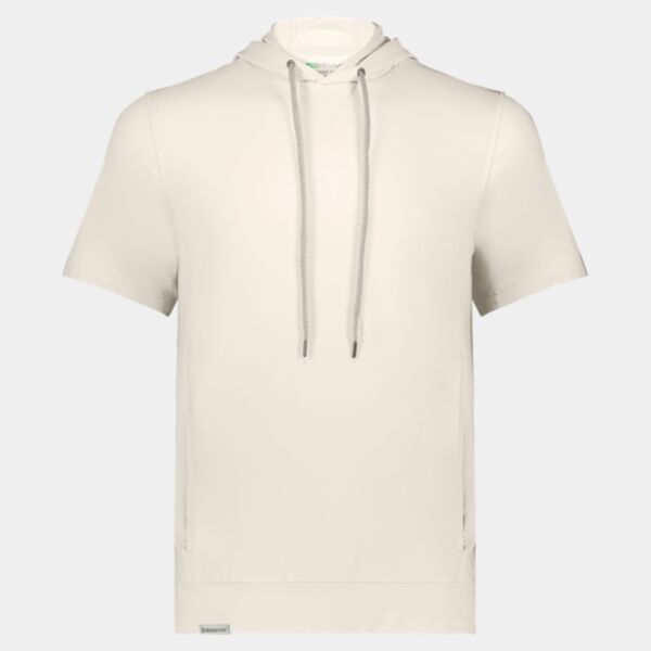 Men's Eco Revive™ Ventura Soft Knit Short Sleeve Hooded Sweatshirt Thumbnail