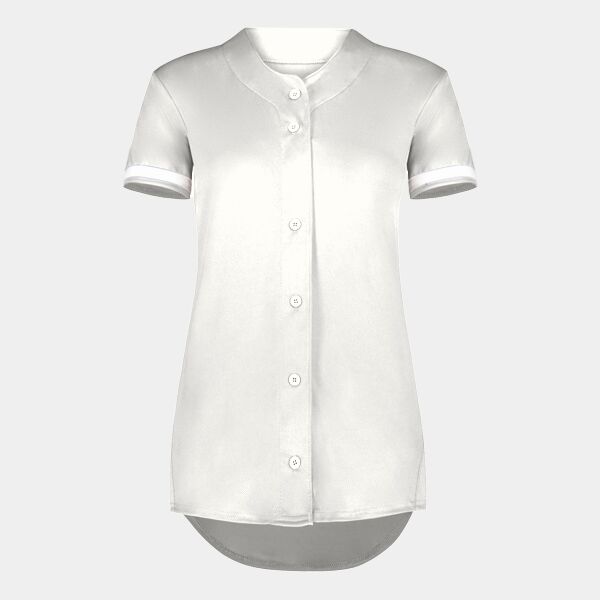 Ladies Cutter+ Full Button Softball Jersey Thumbnail