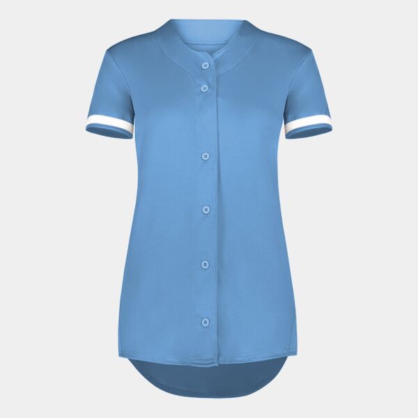 Girls Cutter+ Full Button Softball Jersey Thumbnail