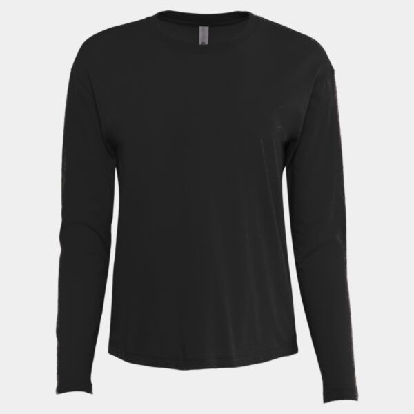 Women's Cotton Relaxed Long Sleeve T-Shirt Thumbnail