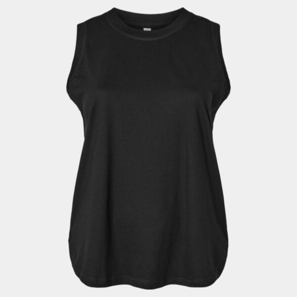 Women's Curvy Relaxed Fine Jersey Tank Thumbnail