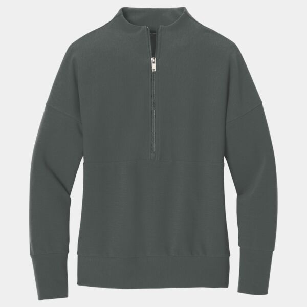 Women's Linear Texture 1/4 Zip Thumbnail