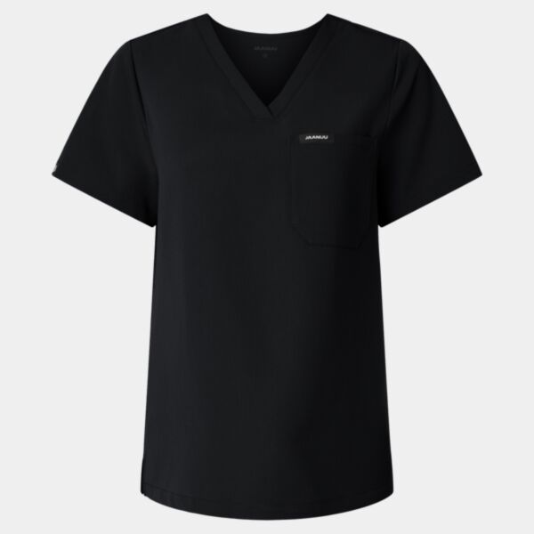 Women's Rhena Essential 1-Pocket Scrub V-Neck Top Thumbnail