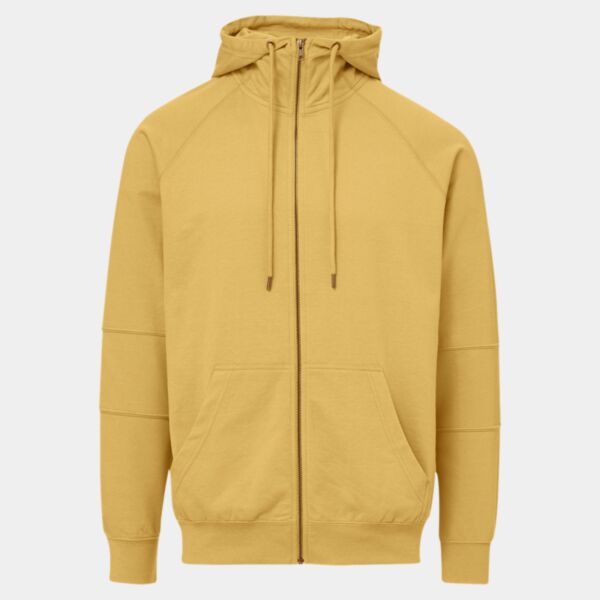 Unisex Ezra French Terry Full-Zip Funnel Hooded Sweatshirt Thumbnail