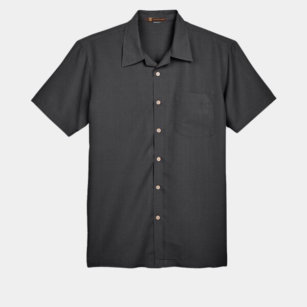 Men's Barbados Textured Camp Shirt Thumbnail