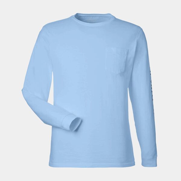 Unisex Long Sleeve Pocket T-Shirt Thumbnail
