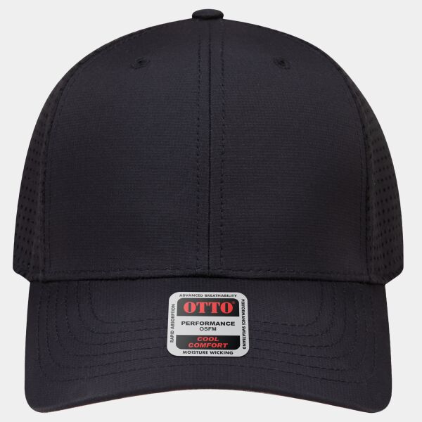 OTTO CAP 6 Panel Mid Profile Baseball Cap Thumbnail