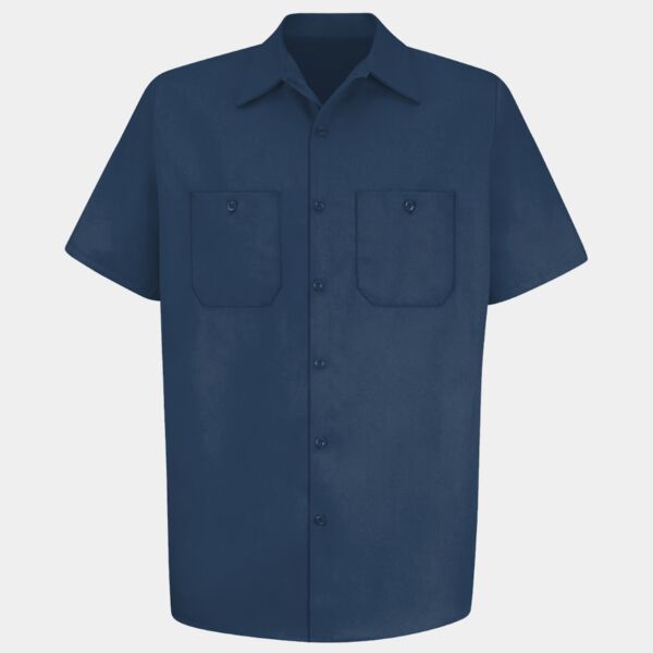 Men's Cotton Short Sleeve Uniform Shirt Thumbnail