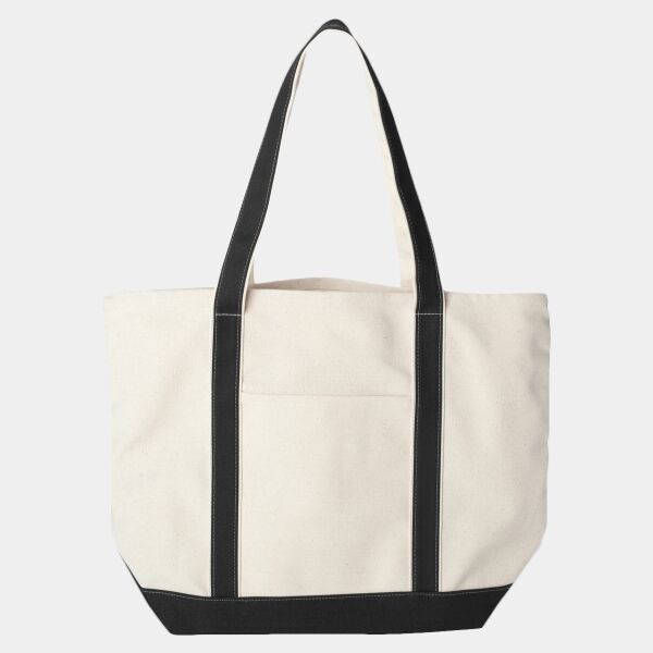 Carmel Classic XL Cotton Canvas Resort Tote Thumbnail