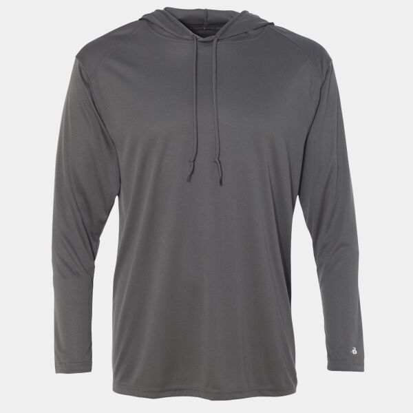 Unisex B-Core Hooded Long Sleeve T-Shirt Thumbnail