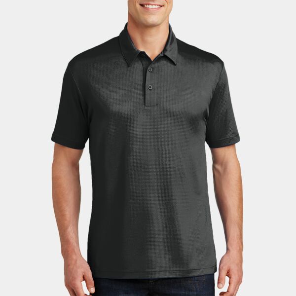 Embossed PosiCharge ® Tough Polo ® Thumbnail