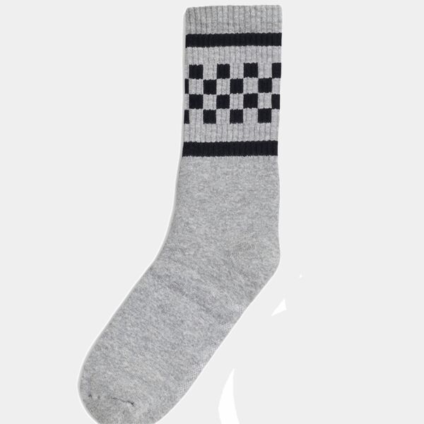 USA-Made Checkered Crew Socks Thumbnail