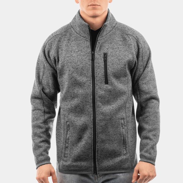 Men's Sweater Knit Jacket Thumbnail