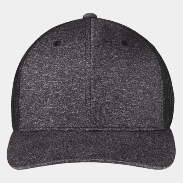 Flexfit ® Melange Mesh Back Trucker Cap Thumbnail