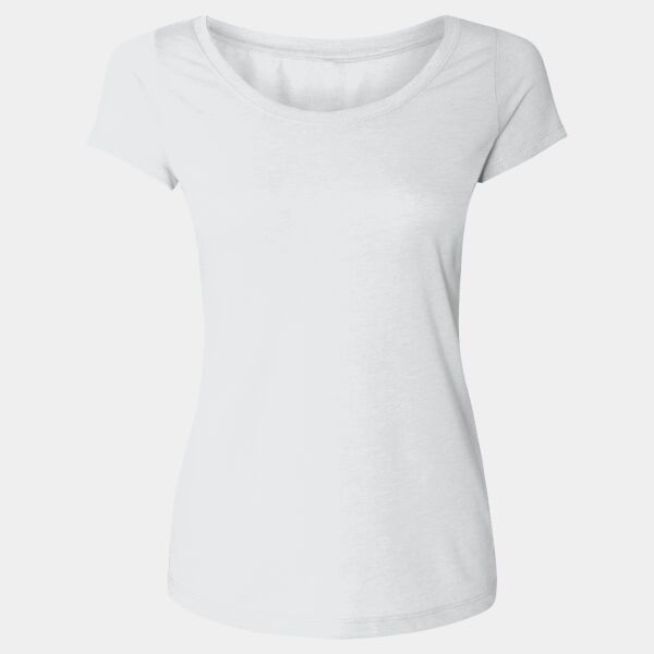 Women's USA-Made Scoop Neck T-Shirt Thumbnail