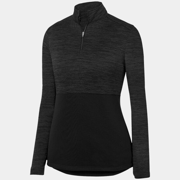Women's Shadow Tonal Heather Quarter-Zip Pullover Thumbnail