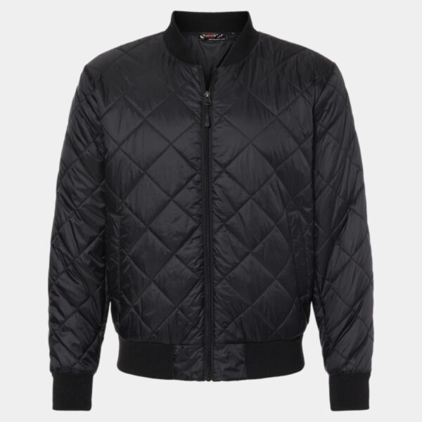 Men's HeatLast™ Quilted Packable Bomber Thumbnail