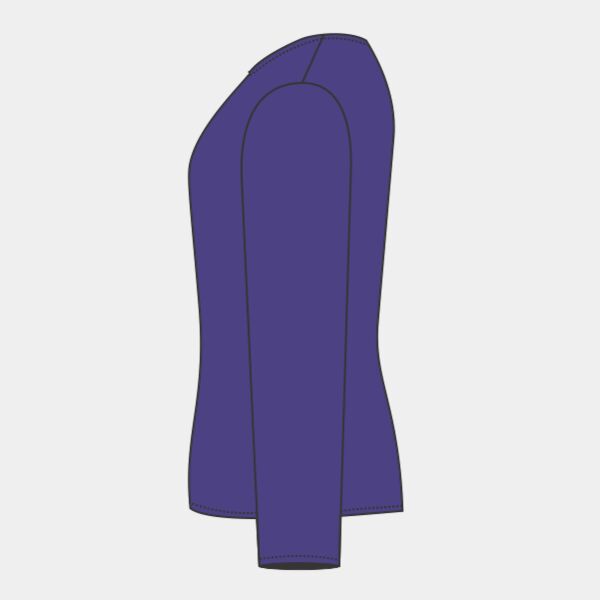 Ladies Long Sleeve Core Cotton Tee Thumbnail