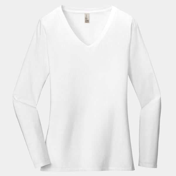 Women's Very Important Tee ® Long Sleeve V Neck Thumbnail