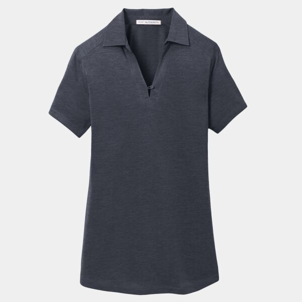 Merit Prep - Women's Digi Heather Performance Polo Thumbnail