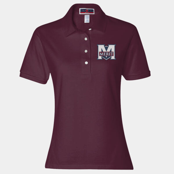 Merit Prep - Women's Spotshield® 50/50 Polo Thumbnail