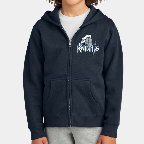 Merit Prep - Youth V.I.T. Fleece Full Zip Hoodie Thumbnail