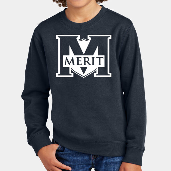 Merit Prep - Youth V.I.T. Fleece Crew Thumbnail