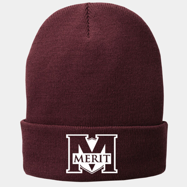 Merit Prep - Fleece Lined Knit Cap Thumbnail