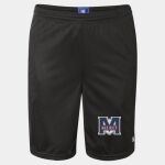 Unisex Polyester Mesh 9" Shorts with Pockets Thumbnail